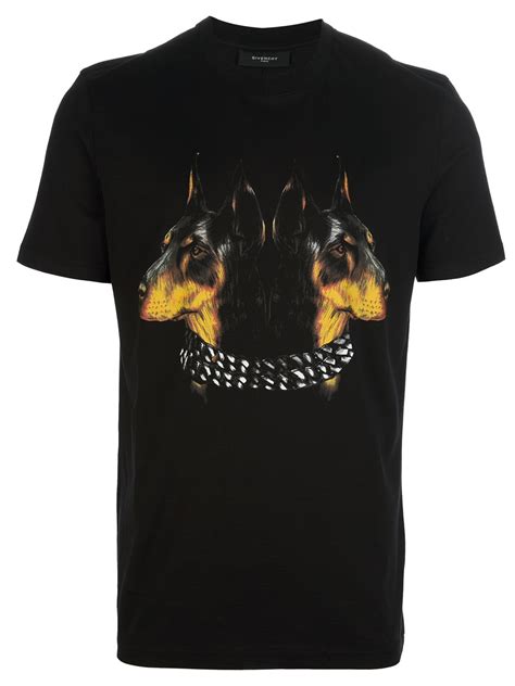 givenchy doberman shirt|givenchy polo shirts.